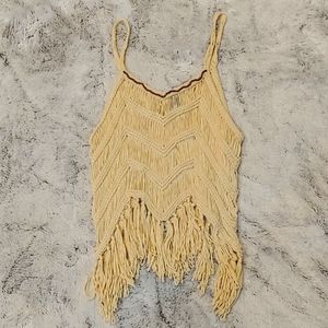 Windsor Crochet/Woven Top